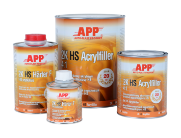 APP 2K HS Acrylfiller 4:1  schwarz 1,0L