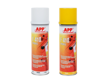 APP F410 Profil Spray> Hohlraumversiegelung bernstein  0,5L