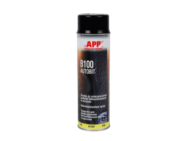 APP B100 Autobit Spray> Unterbodenschutz  0,5L Schwarz