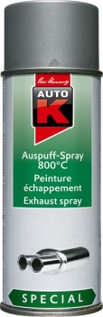 Auto-K Auspuff-Spray Silber 800°C 400ml