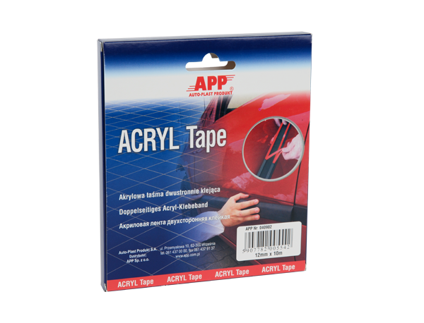 APP Acryl-Klebeband doppelseitig 12mm x 10m