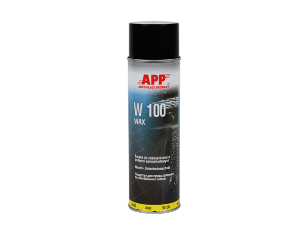 APP W100 WAX Spray> Unterbodenschutz Anthrazit