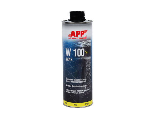 APP W100 WAX > Unterbodenschutz Anthrazit  1,0 L