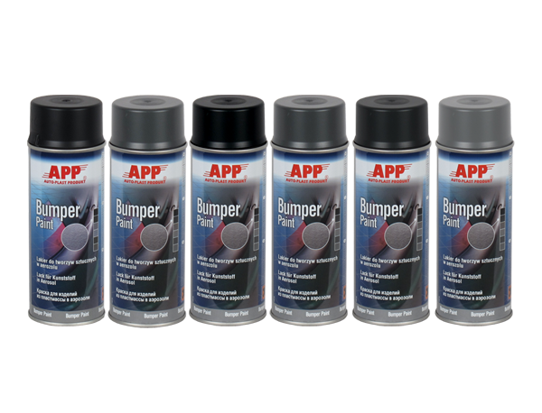 APP Bumper Paint Schwarz 400ml