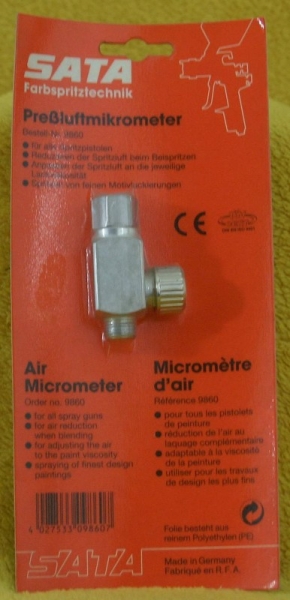 Preßluftmikrometer