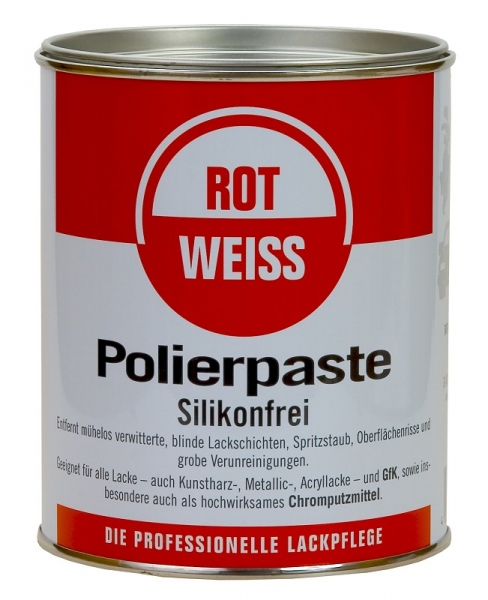 ROTWEISS Polierpaste 750 ml