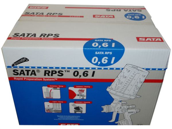 SATA RPS-Becher 0,6l Kiste 57 Stück 125 µm
