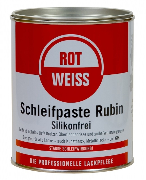 ROTWEISS Schleifpaste Rubin 750 ml